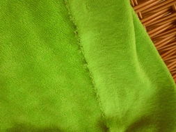 青绿色针织毛巾布 多功能面料的性价比之选